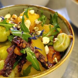 Kartoffelsalat (vegan, glutenfreundlich)